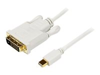 StarTech.com 6 ft Mini DisplayPort to DVI Adapter Cable - Mini DP to DVI Video Converter - MDP to DVI Cable for Mac / PC 1920x1200 - White (MDP2DVIMM6W) - DisplayPort-kabel - 1.82 m MDP2DVIMM6W