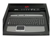 APC LCD Console - KVM-konsol - 17" AP5808