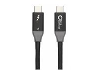 MicroConnect - Thunderbolt-kabel - 24 pin USB-C till 24 pin USB-C - 2 m TB3020