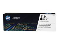 HP 312A - svart - original - LaserJet - tonerkassett (CF380A) CF380A