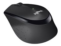 Logitech M330 SILENT PLUS - mus - 2.4 GHz - svart 910-004909