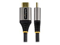 StarTech.com 12ft (4m) HDMI 2.1 Cable, Certified Ultra High Speed HDMI Cable 48Gbps, 8K 60Hz/4K 120Hz HDR10+ eARC, Ultra HD 8K HDMI Cable/Cord w/TPE Jacket, For UHD Monitor/TV/Display - Dolby Vision/Atmos, DTS-HD (HDMM21V4M) - HDMI-kabel med Ethernet - 4 m HDMM21V4M