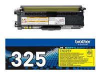 Brother TN325Y - gul - original - tonerkassett TN325Y