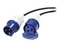 APC Modular IT Power Distribution Cable Extender - förlängningskabel för ström - IEC 60309 16A till IEC 60309 16A - 12 m PDX316IEC-1200