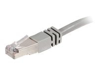 C2G Cat5e Booted Shielded (STP) Network Patch Cable - patch-kabel - 50 m - grå 83759