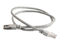 C2G Cat5e Booted Shielded (STP) Network Patch Cable - patch-kabel - 30 m - grå 83758