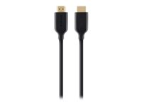 Belkin High Speed HDMI Cable with Ethernet - HDMI-kabel med Ethernet - 2 m F3Y021bt2M