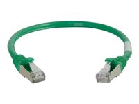 C2G Cat5e Booted Shielded (STP) Network Patch Cable - patch-kabel - 7 m - grön 83835