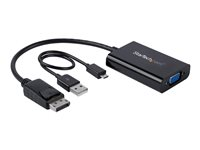 StarTech.com DisplayPort till VGA-adapter med audio - DisplayPort-/VGA-adapter - 18.4 m DP2VGAA