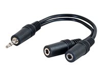 C2G Value Series Y-Cable - audio-adapter - 15 cm 80137