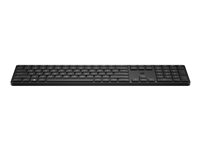 HP 450 - tangentbord - programmerbar - 100% full size - QWERTZ - tysk - svart Inmatningsenhet 4R184AA#ABD