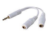 Belkin Headphone Splitter - hörlursdelare F8V234EAWHT-APL