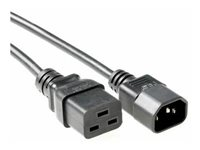 MicroConnect - förlängningskabel för ström - IEC 60320 C19 till IEC 60320 C14 - 2 m PE0191420