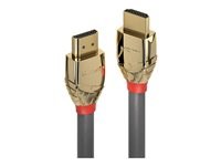 Lindy Gold Line High Speed HDMI with Ethernet - HDMI-kabel med Ethernet - 2 m 37862