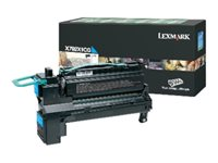 Lexmark - Extra lång livslängd - cyan - original - tonerkassett - LRP 24B5832