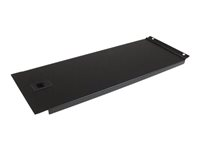 StarTech.com 4U Hinged Rack Panel - Solid Blanking Panel for 19-inch Server Racks - Tool-less Filler Panel (RKPNLHS4U) - täckpanel - 4U RKPNLHS4U