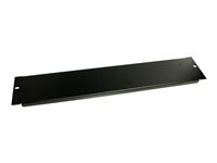 StarTech.com 2U Blanking Panel - Steel Rack Mount Filler Panel - for 19in Server Rack Enclosure or Cabinet - Black Rack Panel (BLANKB2) - täckpanel - 2U BLANKB2