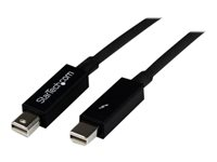 StarTech.com 0.5m Thunderbolt Cable - M/M - Thunder Bolt to Thunder Bolt 0.5 Meter Cable - M/M (TBOLTMM50CM) - Thunderbolt-kabel - Mini DisplayPort till Mini DisplayPort - 50 cm TBOLTMM50CM