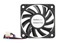 StarTech.com 60x10 mm ersättare för chassiläkt med kullager och TX3-kontakt - fläktsats för system FAN6X1TX3