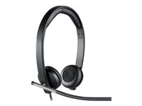 Logitech USB Headset Stereo H650e - headset 981-000519