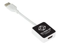 Black Box HDMI to DisplayPort Adapter, 4K30 - videokort - DisplayPort / HDMI - TAA-kompatibel VA-HDMI-DP