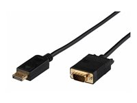 MicroConnect - videokonverterare - svart DP-VGA-MM-200