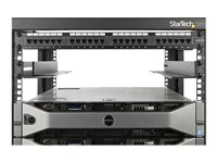 StarTech.com 1U 19 inch Server Rack Rails, 24-36 inch Adjustable Depth, Universal 4 Post Rack Mount Rails, Network Equipment/Server/UPS Mounting Rail Kit, HPE ProLiant, Dell PowerEdge - 4 Post Rack Rails (UNIRAILS1UB) - sats med stativskenor - 1U UNIRAILS1UB