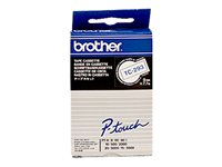 Brother - 1 stk - Rulle (0,9 cm x 7,7 m) - band för skrivare TC293