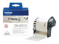 Brother DK-22212 - tejp - Rulle (6,2 cm x 15,2 m) DK-22212