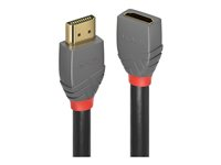 Lindy Anthra Line HDMI-förlängningskabel med Ethernet - 3 m 36478