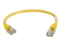 C2G Cat5e Booted Shielded (STP) Network Patch Cable - patch-kabel - 1 m - gul 83810