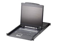 ATEN LCD KVM Switches CL1308N - KVM-konsol - 19" CL1308N-ATA-2XK06A1G