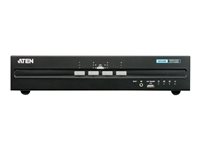 ATEN CS1144H - PSS PP v3.0 Compliant - omkopplare för tangentbord/video/mus/ljud - 4 portar CS1144H-AT-G