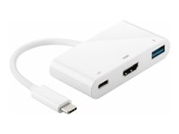 MicroConnect - extern videoadapter - vit USB3.1CCOM2