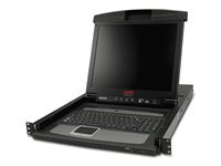 APC LCD Console - KVM-konsol - 17" AP5816