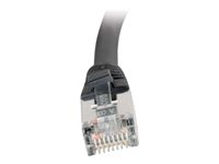 C2G Cat5e Booted Shielded (STP) Network Patch Cable - patch-kabel - 2 m - svart 83851