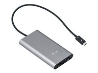 i-Tec - extern videoadapter TB3DUAL4KHDMI